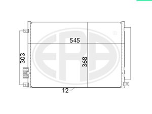 Condensator climatizare ERA 667008 – FORD | AutoRival