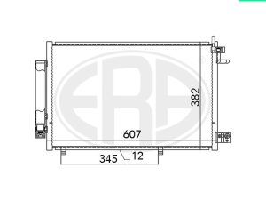 Condensator climatizare ERA 667031 – FORD | AutoRival