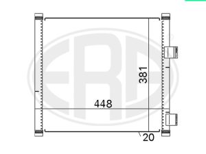 Condensator climatizare ERA 667092 – FORD | AutoRival