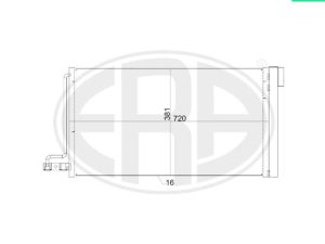 Condensator climatizare ERA 667152 – FORD | AutoRival