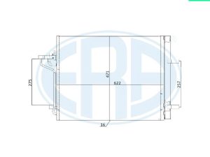 Condensator climatizare ERA 667248 – FORD | AutoRival