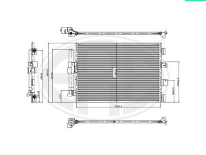 Condensator climatizare ERA 667358 – FORD | AutoRival