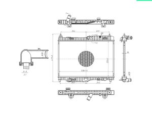 Radiator racire motor ERA 673574 – FORD | AutoRival