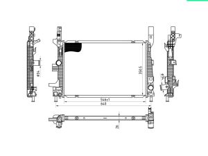 Radiator racire motor ERA 673588 – FORD | AutoRival