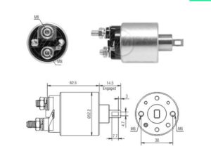 Solenoid electromotor ERA ZM3710 – FORD | AutoRival