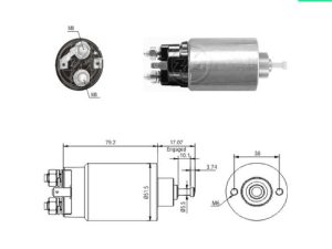 Solenoid electromotor ERA ZM769 – FORD | AutoRival