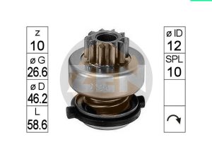 Cuplaj unisens demaror ERA ZN0520 – FORD | AutoRival