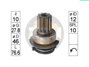 Cuplaj unisens demaror ERA ZN0729 – FORD | AutoRival