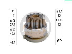 Cuplaj unisens demaror ERA ZN1539 – FORD | AutoRival