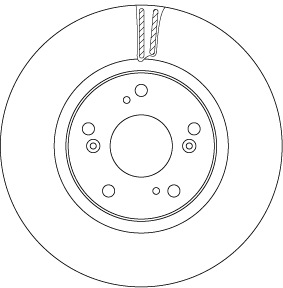 Disc frana HONDA CIVIC IX (FK) 1.4 i-VTEC (FK1) benzina 99 cai TRW DF6689