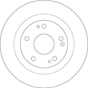 Disc frana HONDA CIVIC X hatchback (FC_, FK_) 1.0 VTEC (FK6) benzina 129 cai TRW DF6705