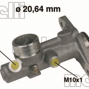 Pompa centrala frana HONDA CIVIC IV Hatchback (EC, ED, EE, EF) 1.3 (EC8) benzina 75 cai METELLI 05-0210