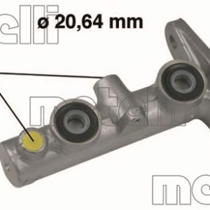 Pompa centrala frana HONDA CIVIC V cupe (EJ) 1.6 i Vtec (EJ1) benzina 125 cai METELLI 05-0497