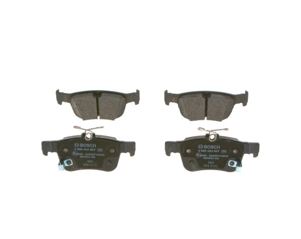 Placute frana HONDA CIVIC X hatchback (FC_, FK_) 1.0 VTEC (FK6) benzina 129 cai BOSCH 0 986 424 807