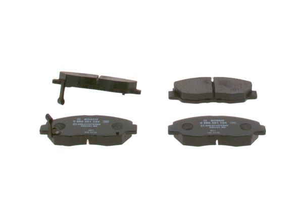 Placute frana HONDA CIVIC VIII limuzina (FD, FA) 1.8 benzina 132 cai BOSCH 0 986 461 124