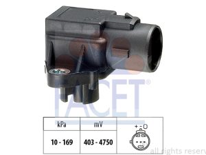 Senzor presiune aer HONDA CIVIC V limuzina (EG, EH) 1.5 i 16V (EG8) benzina 94 cai FACET 10.3031