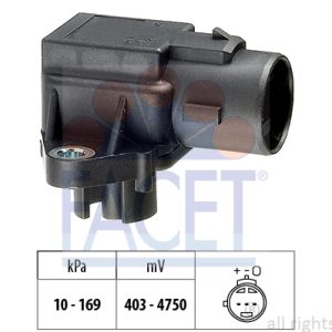 Senzor presiune aer HONDA NSX I Cabriolet (NA) 3.0 24V Vtec Automatic (NA1) benzina 256 cai FACET 10.3031