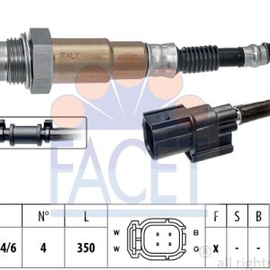 Sonda Lambda HONDA CIVIC VIII Hatchback (FN, FK) 1.4 (FK1) benzina 83 cai FACET 10.8152