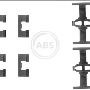 Set accesorii placute frana HONDA CIVIC IV limuzina (ED, EF) 1.6 benzina 124 cai ABS 1092Q
