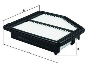 Filtru aer HONDA CIVIC IX limuzina (FB) 1.8 (FB2) benzina 140 cai KNECHT LX 4241