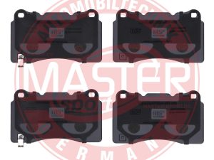 Placute frana HONDA CIVIC X hatchback (FC_, FK_) 2.0 Type-R (FK8) benzina 320 cai MASTERSPORT GERMANY 13046049732N-SET-MS