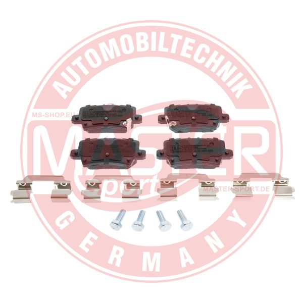 Placute frana HONDA CIVIC VIII Hatchback (FN, FK) 1.4 (FK1) benzina 83 cai MASTERSPORT GERMANY 13046057572N-SET-MS