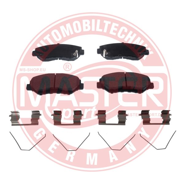 Placute frana HONDA CIVIC X hatchback (FC_, FK_) 1.0 VTEC (FK6) benzina 129 cai MASTERSPORT GERMANY 13046058602N-SET-MS