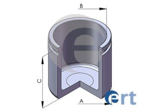 Piston etrier frana HONDA CIVIC VII Hatchback (EU, EP, EV) 1.7 CTDi (EP4, EU9) diesel 100 cai ERT 150550-C