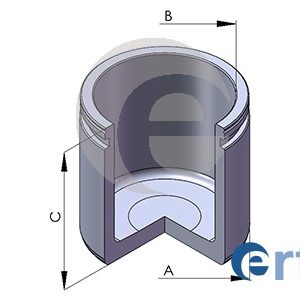 Piston etrier frana HONDA CIVIC VII Hatchback (EU, EP, EV) 1.7 CTDi (EP4, EU9) diesel 100 cai ERT 150550-C