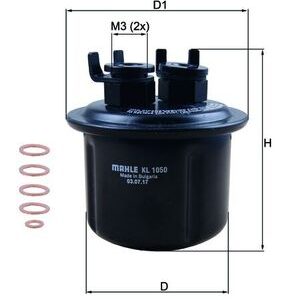 Filtru combustibil HONDA CIVIC IV Hatchback (EC, ED, EE, EF) 1.5 i 16V (ED6) benzina 90 cai KNECHT KL 1050D