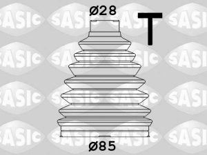 Ansamblu burduf articulatie planetara HONDA CIVIC IX (FK) 2.2 i-DTEC (FK3) diesel 150 cai SASIC 1904040