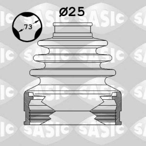 Ansamblu burduf articulatie planetara HONDA CIVIC IX (FK) 1.4 i-VTEC (FK1) benzina 99 cai SASIC 1906083