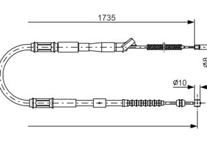 Bujie HONDA CIVIC VIII Hatchback (FN, FK) 1.4 (FK1) benzina 83 cai BOSCH 0 242 236 544