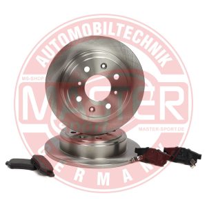 Set frana frana disc HONDA CIVIC VI Hatchback (EJ, EK) 1.5 benzina 90 cai MASTERSPORT GERMANY 200901110