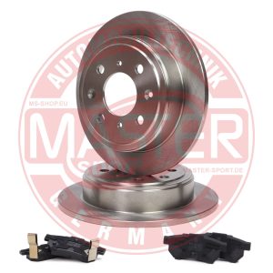 Set frana frana disc HONDA CIVIC IV limuzina (ED, EF) 1.6 i 16V 4x4 (EE5) benzina 109 cai MASTERSPORT GERMANY 200901111
