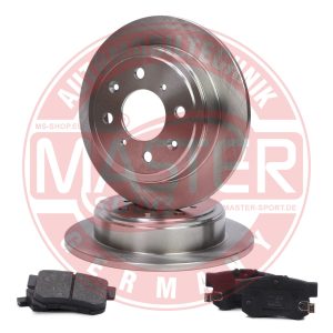 Set frana frana disc HONDA CIVIC VI Hatchback (EJ, EK) 1.5 benzina 90 cai MASTERSPORT GERMANY 200901112