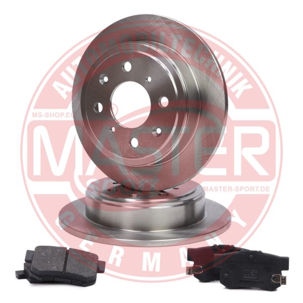 Set frana frana disc HONDA CIVIC VI Hatchback (EJ, EK) 1.5 benzina 90 cai MASTERSPORT GERMANY 200901112