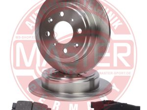 Set frana frana disc HONDA CIVIC VI Fastback (MA, MB) 1.5 16V (MB3) benzina 114 cai MASTERSPORT GERMANY 200901112