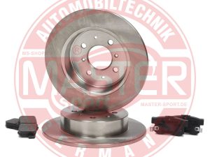 Set frana frana disc HONDA CIVIC VII Hatchback (EU, EP, EV) 1.4 i (EP1, EU7) benzina 75 cai MASTERSPORT GERMANY 200901430