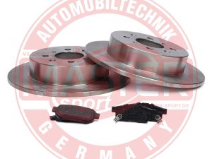 Set frana frana disc HONDA CIVIC VI cupe (EJ, EM1) 1.6 i Vtec (EM1) benzina 160 cai MASTERSPORT GERMANY 200901431