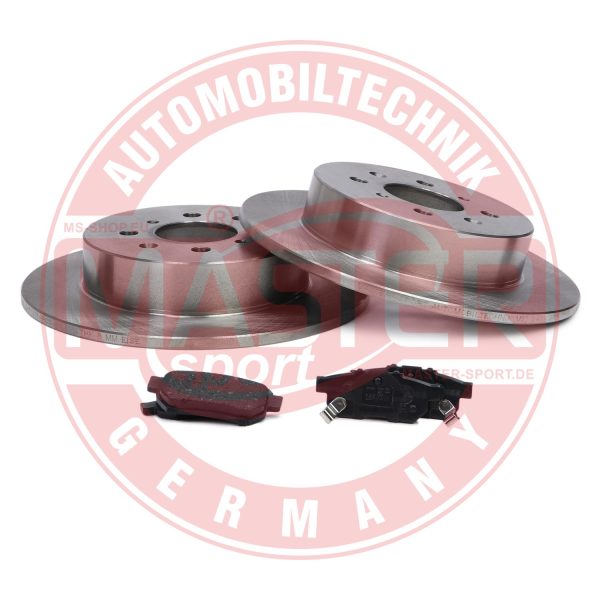 Set frana frana disc HONDA CIVIC VI limuzina (EJ, EK, SO) 1.5 i (EK3) benzina 114 cai MASTERSPORT GERMANY 200901431