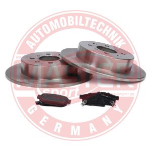 Set frana frana disc HONDA CIVIC VI Hatchback (EJ, EK) 1.5 benzina 90 cai MASTERSPORT GERMANY 200901431