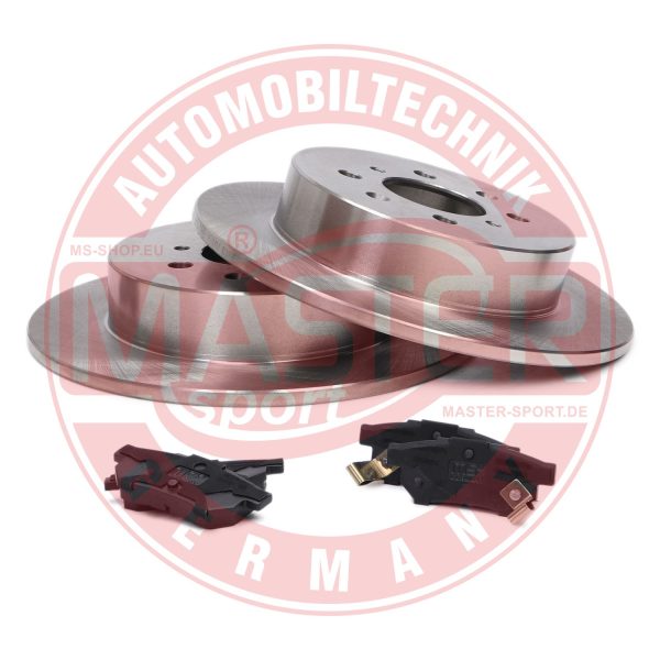 Set frana frana disc HONDA CIVIC VI Hatchback (EJ, EK) 1.4 i (EJ9) benzina 75 cai MASTERSPORT GERMANY 200901432