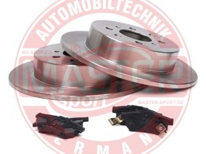 Set frana frana disc HONDA CIVIC VI Aerodeck (MB, MC) 1.4 16V (MB8) benzina 75 cai MASTERSPORT GERMANY 200901432