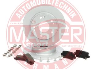 Set frana frana disc HONDA CIVIC VIII Hatchback (FN, FK) 1.4 (FK1) benzina 83 cai MASTERSPORT GERMANY 200901580