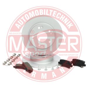 Set frana frana disc HONDA CIVIC VIII Hatchback (FN, FK) 1.4 (FK1) benzina 83 cai MASTERSPORT GERMANY 200901580