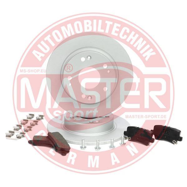 Set frana frana disc HONDA CIVIC VIII Hatchback (FN, FK) 1.4 (FK1) benzina 83 cai MASTERSPORT GERMANY 200901580