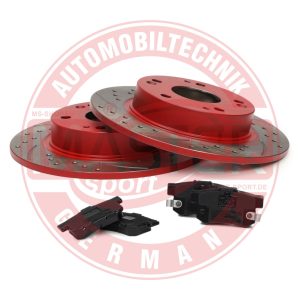 Set frana frana disc HONDA CIVIC VIII limuzina (FD, FA) 1.3 IMA (FA3, FD3) benzina/elector 95 cai MASTERSPORT GERMANY 200921580