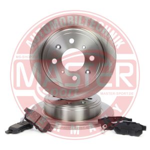 Set frana frana disc HONDA CIVIC IV Hatchback (EC, ED, EE, EF) 1.6 i 16V (ED7) benzina 109 cai MASTERSPORT GERMANY 201002120