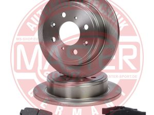 Set frana frana disc HONDA CIVIC VI Fastback (MA, MB) 1.4 i (MA8, MB2) benzina 75 cai MASTERSPORT GERMANY 201002121